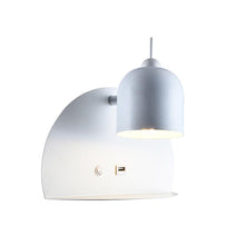 Load image into Gallery viewer, Eurolux Metal Wall Light with USB 260mm
