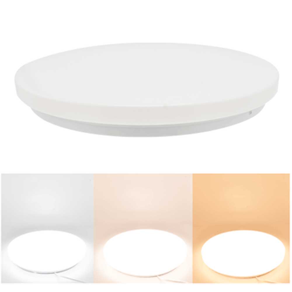 PioLED Luna Round Ceiling Light 12W 1000lm 3CCT