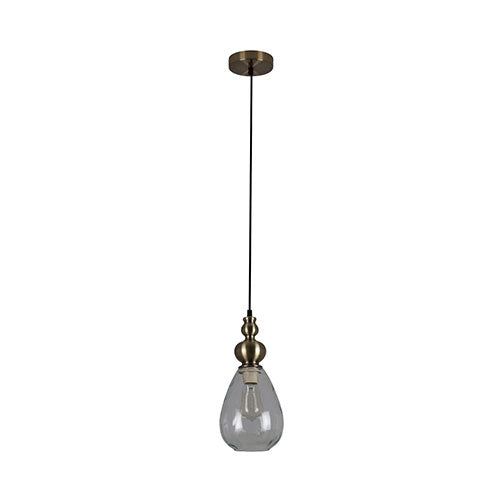 Eurolux Victoria Pendant - Antique Brass