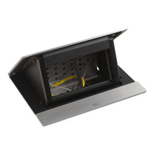 Load image into Gallery viewer, Legrand Incara 4 Mod Pop-Up Box - Brushed Aluminium
