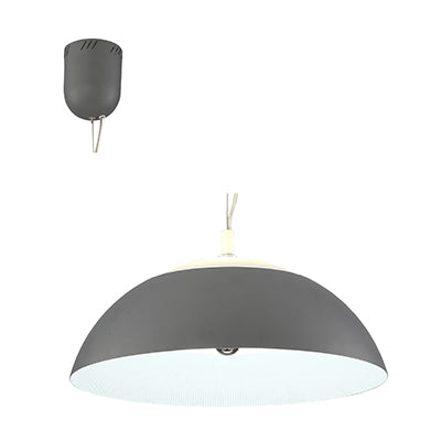 Metal LED 60W Dome Pendant - Large