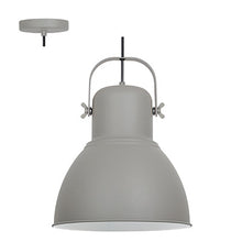 Load image into Gallery viewer, Steel 40W Cone Pendant
