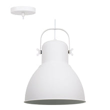 Load image into Gallery viewer, Steel 40W Cone Pendant
