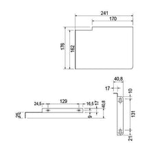 Load image into Gallery viewer, Franke SIRX Brackets for Wash Troughs (per pair)
